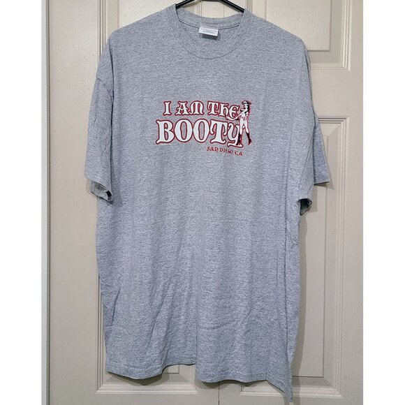 🆕️ Pirate Booty San Diego Gray Souvenir T-Shirt XL - Picture 1 of 3